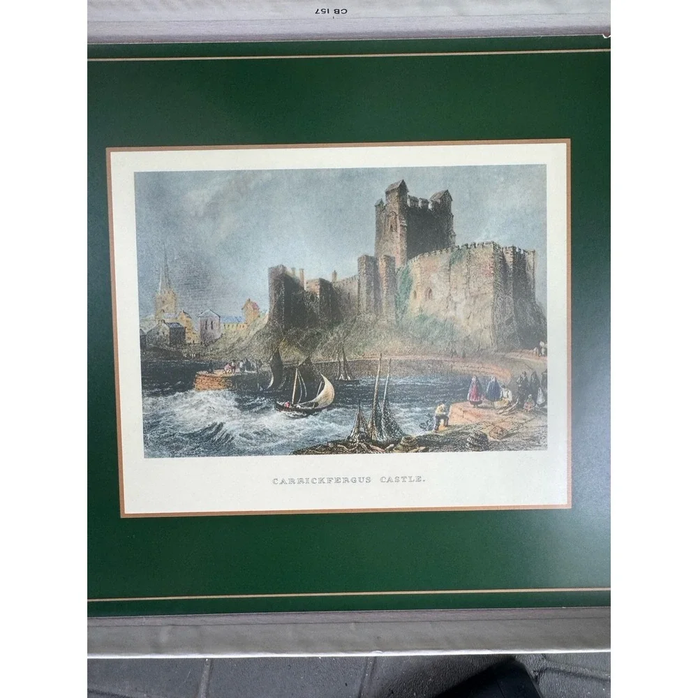 Collectible Irish Heritage Series Placemats Set of 6 Blarney Castles Decor Table